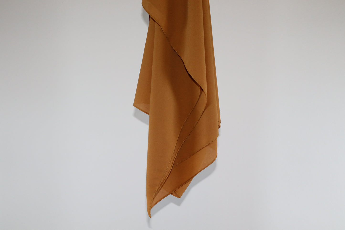 Krepp Schal "senf" K6