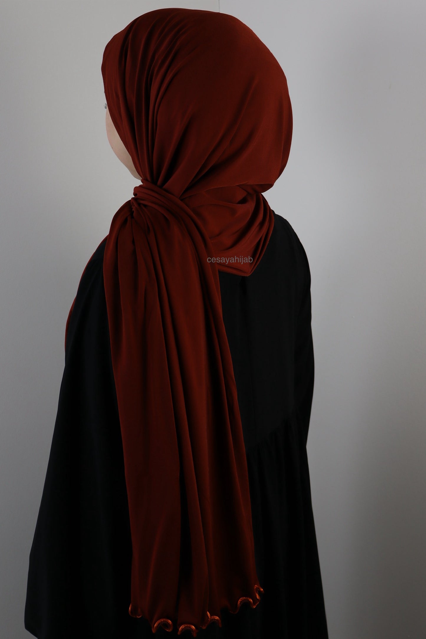 Premium Jersey Line "ziegelbraun" L17
