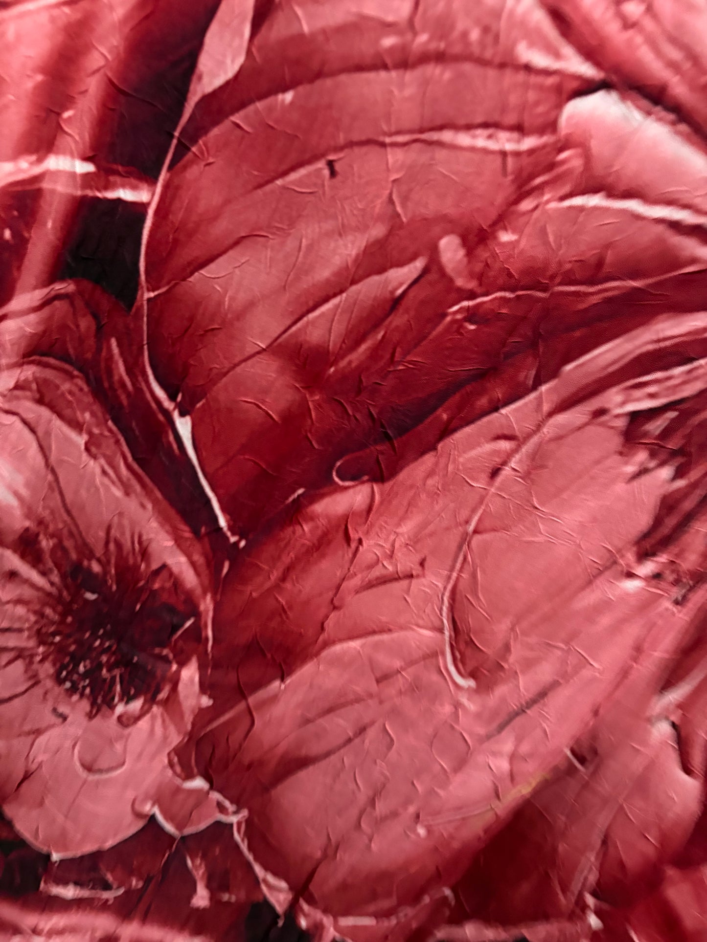 Soft Bloom Crinkle "rot" 39