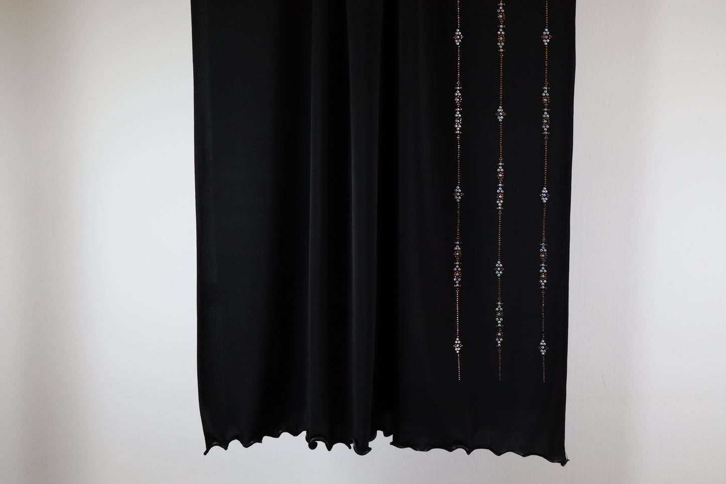 Premium Jersey Line Strass LS10 "schwarz", B-Ware