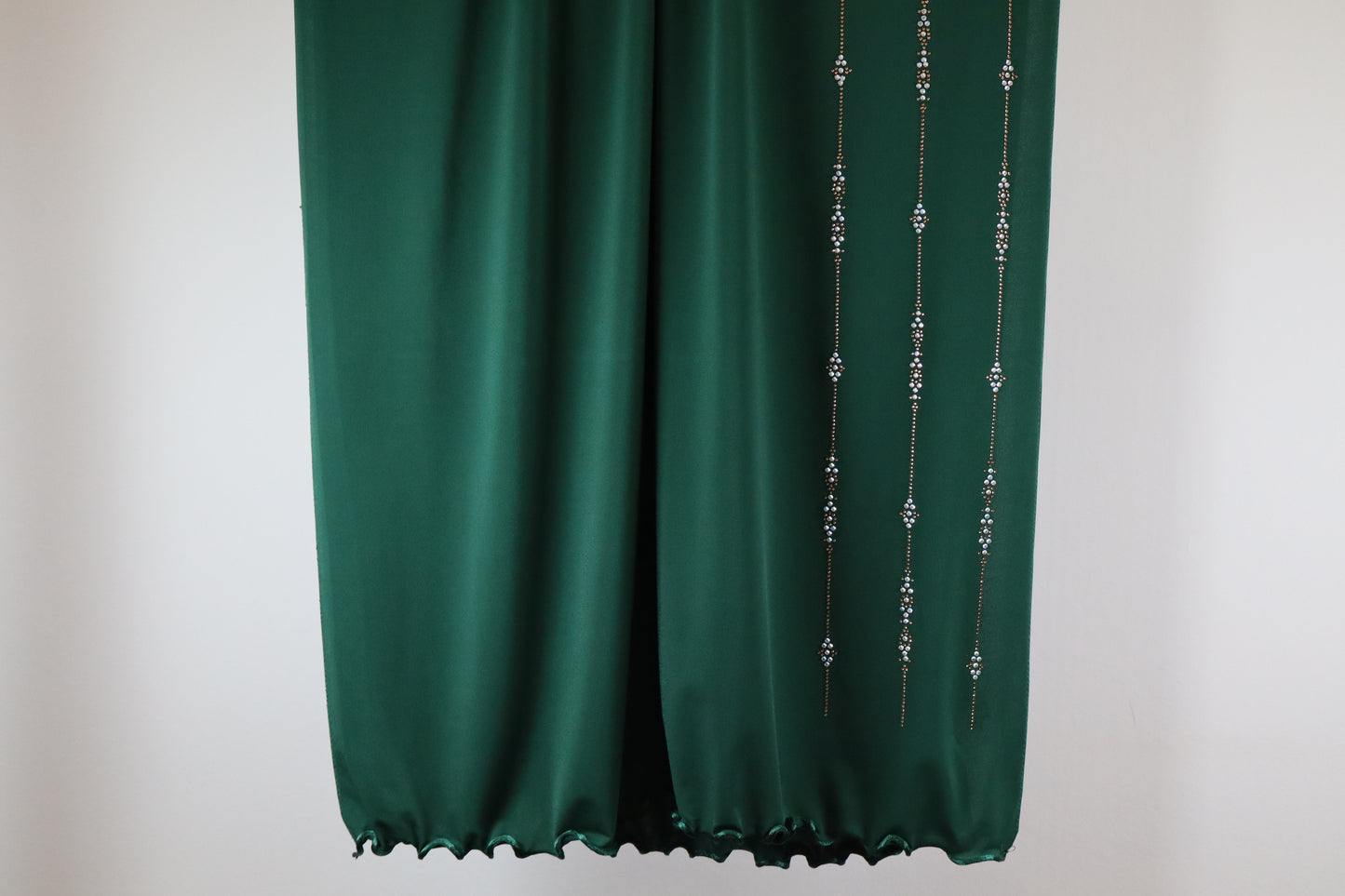 Premium Jersey Line Strass LS7 "dunkelgrün", B-Ware