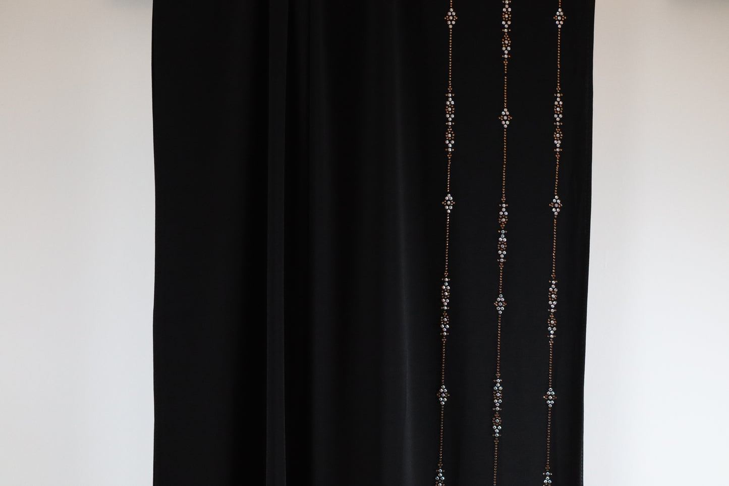 Premium Jersey Strass PS10 "schwarz", B-Ware