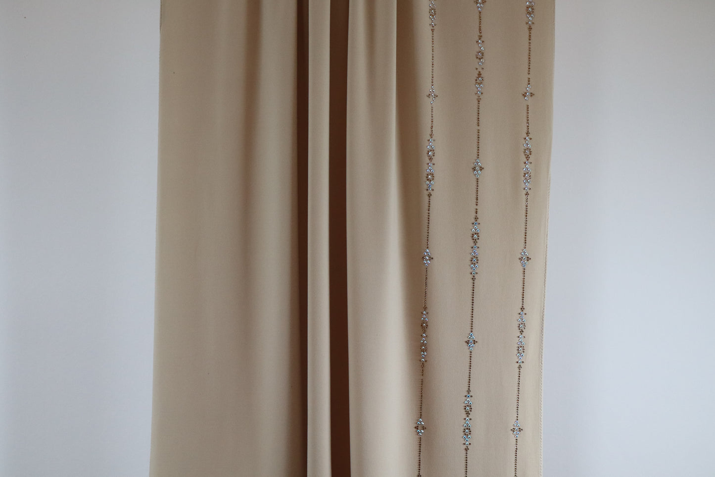 Premium Jersey Strass PS2 "hell-beige", B-Ware