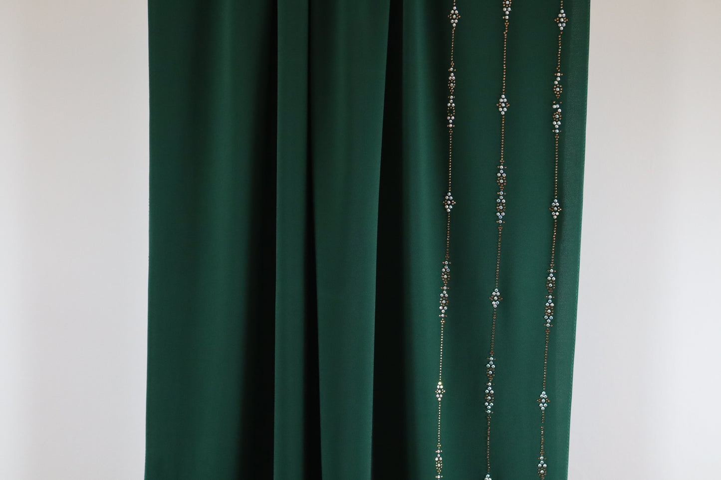 Premium Jersey Strass PS7 "dunkelgrün", B-Ware