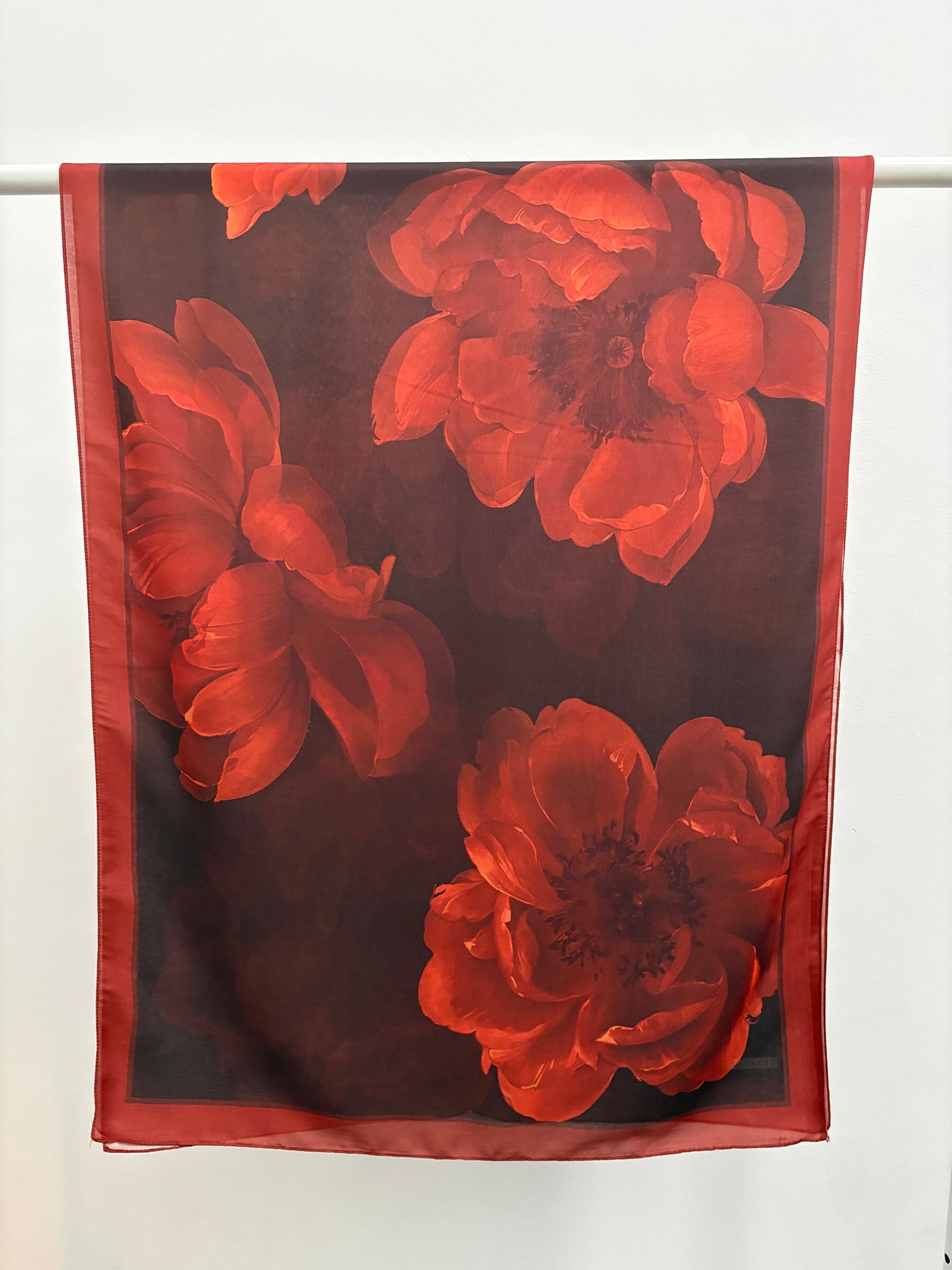Soft Bloom Hijab „ziegelrot“ 11