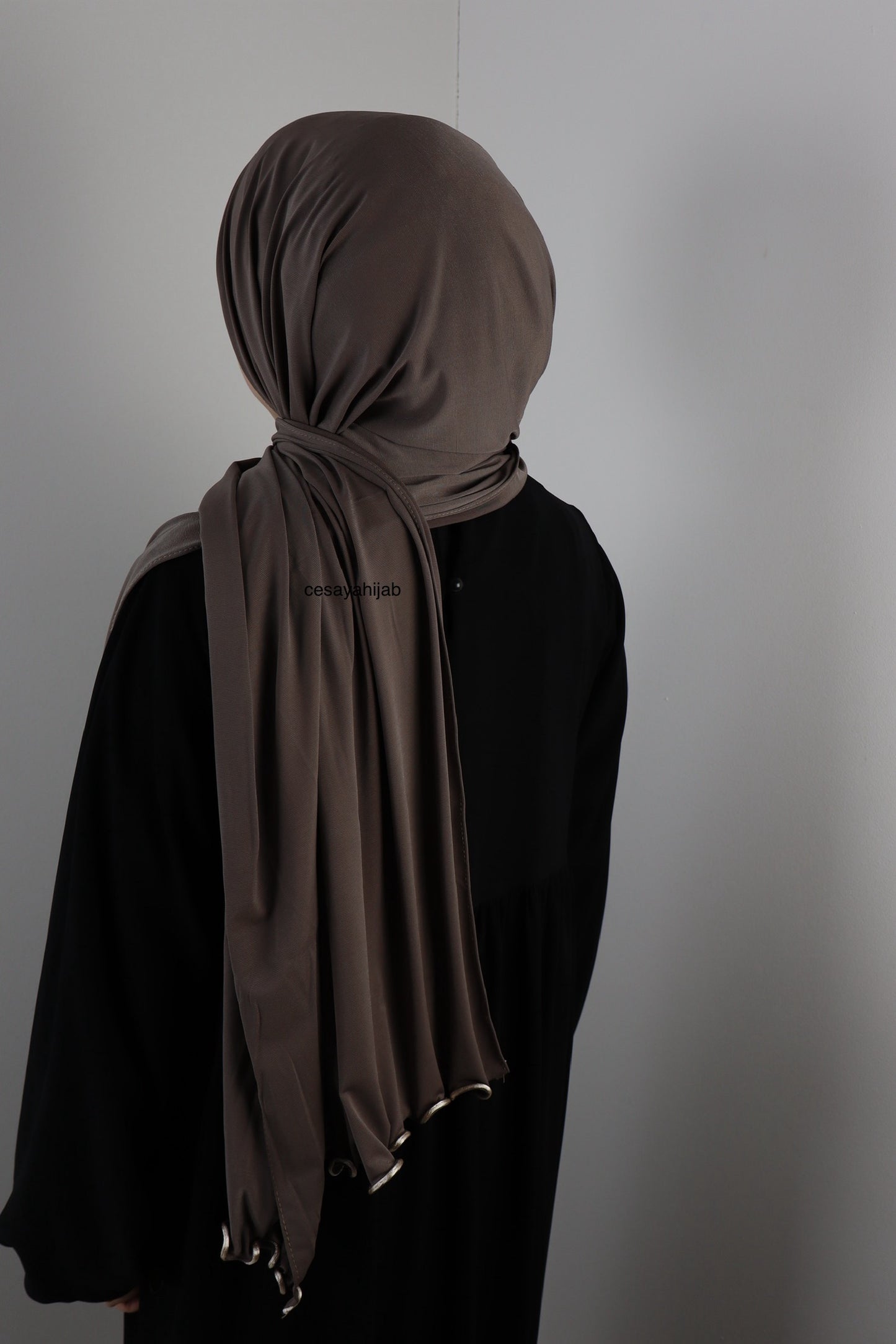 Premium Jersey Line "dunkel taupe" L15