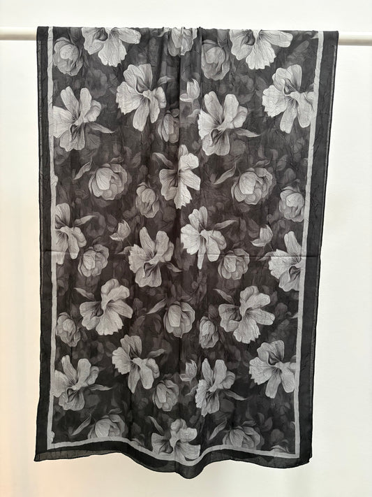 Soft Bloom Crinkle "schwarz" 7