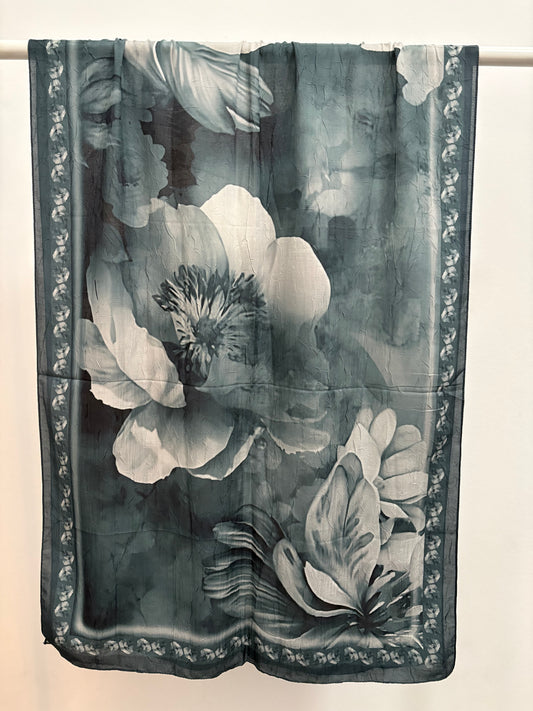Soft Bloom Crinkle "petrolgrün" 14