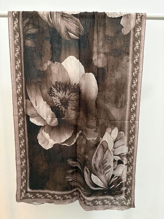 Soft Bloom Crinkle "taupe2" 17