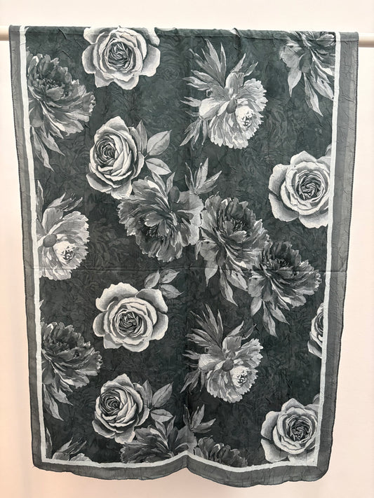 Soft Bloom Crinkle "graugrün" 26