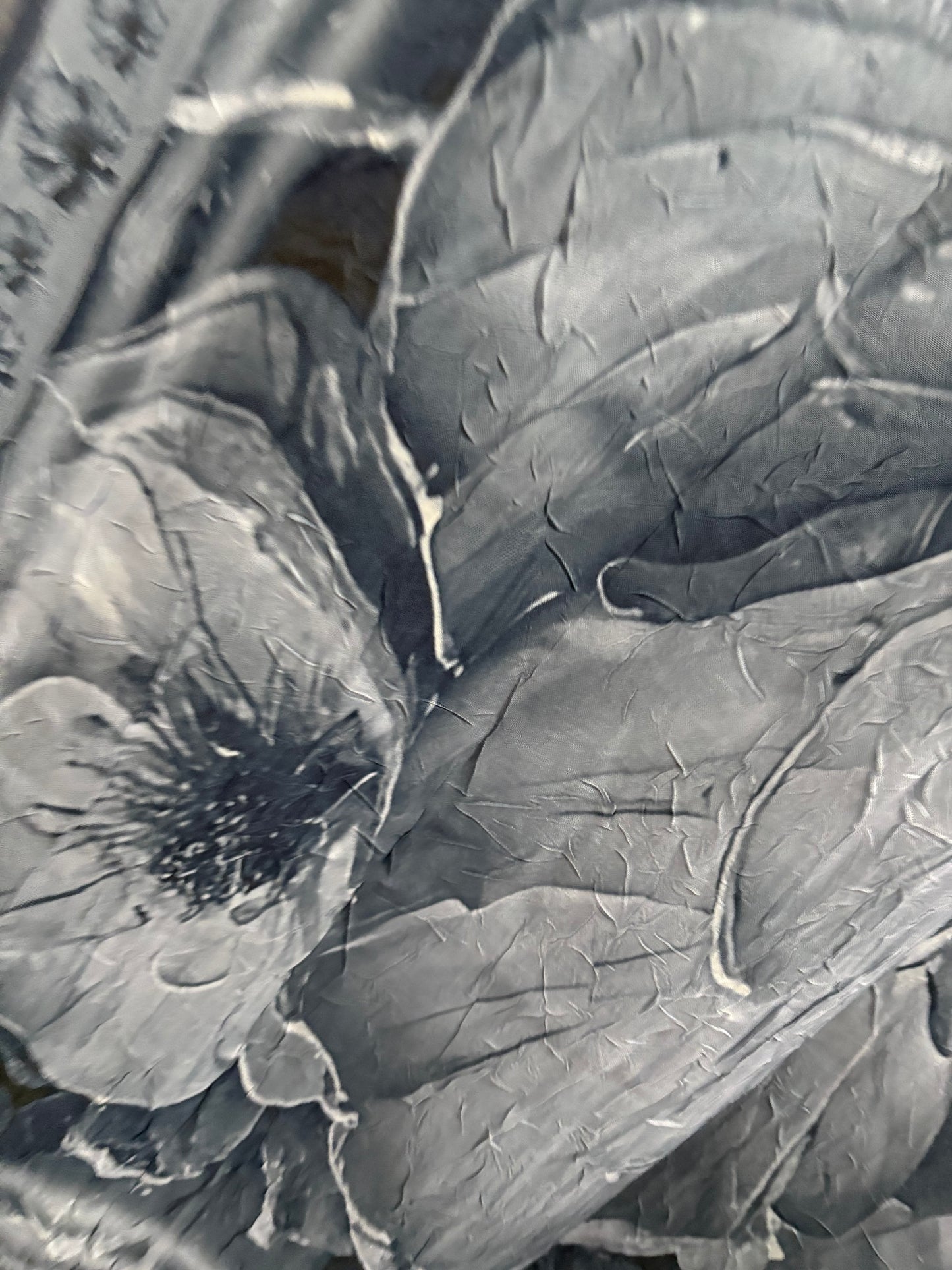 Soft Bloom Crinkle "blau" 38